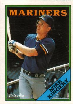 1988 O-Pee-Chee Baseball Cards 119     Mike Kingery